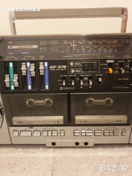 Продавам касетофон SHARP GF 575, в отлично състояние,  за профилактика , снимка 1