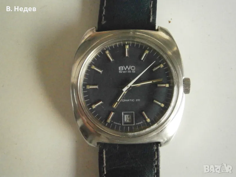 BWC automatic, ETA 2783, 25 jewels, 37 mm, Swiss, TOP!, снимка 1