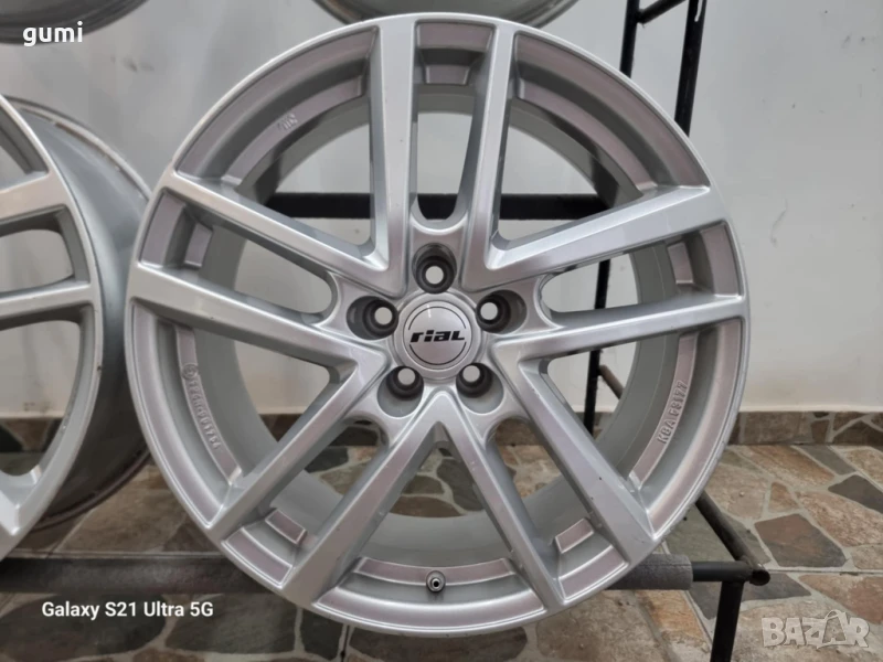 4бр 18ски джанти RIAL за AUDI, VW, SEAT 5х100мм A180178 , снимка 1