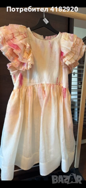 Чисто нова  ленена рокля , снимка 1