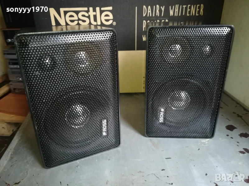 ROSS METTAL SPEAKERS-ВЧЕРА ВНОС ОТ SWISS 0711251538LCHERY2, снимка 1