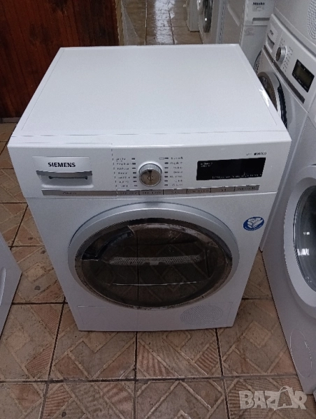 Като нова сушилня с термопомпа Сименс Siemens IQ 700 A+++ 8кг 2 години гаранция!, снимка 1