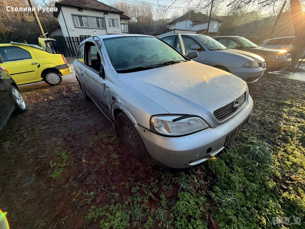 цяла бъги opel ASTRA G  1.4i 88кс ГАЗ клима БЕНЗИН за селски туризъм  330 евро колата пали и върви м, снимка 1