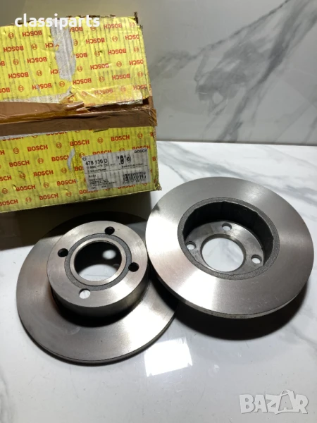 Спирачни дискове BOSCH за АУДИ 80 Б4 / AUDI 80 B4, снимка 1