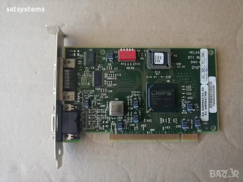 Видео карта NCR HELGA HQ 2000 Asiliant Chips B69000 2MB PCI, снимка 1