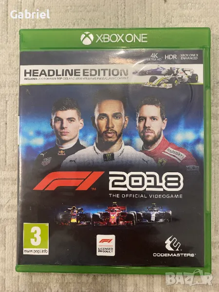 F1 2018 Headline Edition Xbox One, снимка 1