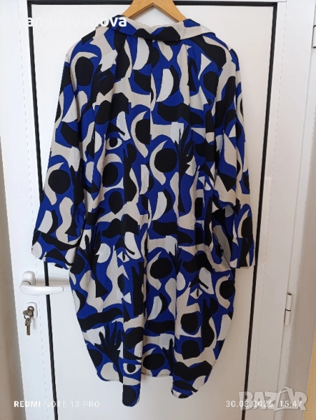 Monki риза/ рокля с интересен принт ХЛ, снимка 1