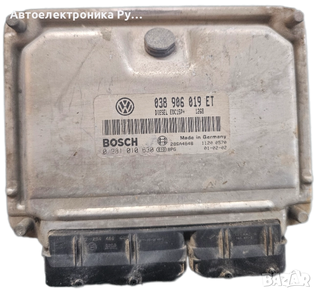 Компютър Seat Alhambra 1.9TDI 2001г. 038906019ET 0281010630, снимка 1