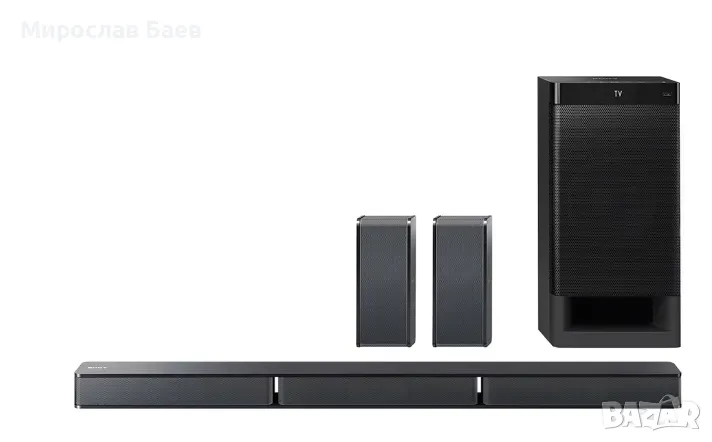 Sound bar Sony | Саунд система Сони 5.1 600W. (Сoundbar Sony HTRT3, 600W, 5.1, Bluetooth, NFC), снимка 1