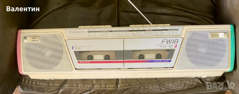 Радио касетофон PANASONIC RX-FW18L страхотен !, снимка 1
