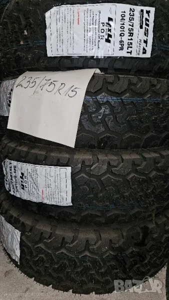 235/75R15 Yusta A/T 4бр., снимка 1