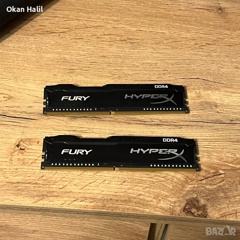 2x8 GB RAM 3200MHZ Kingston, снимка 1