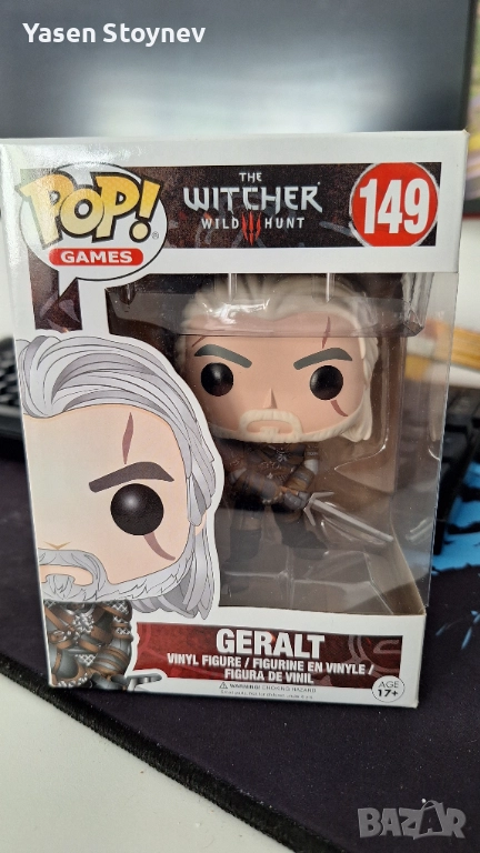 Funko Pop Geralt 149 фигурка, снимка 1