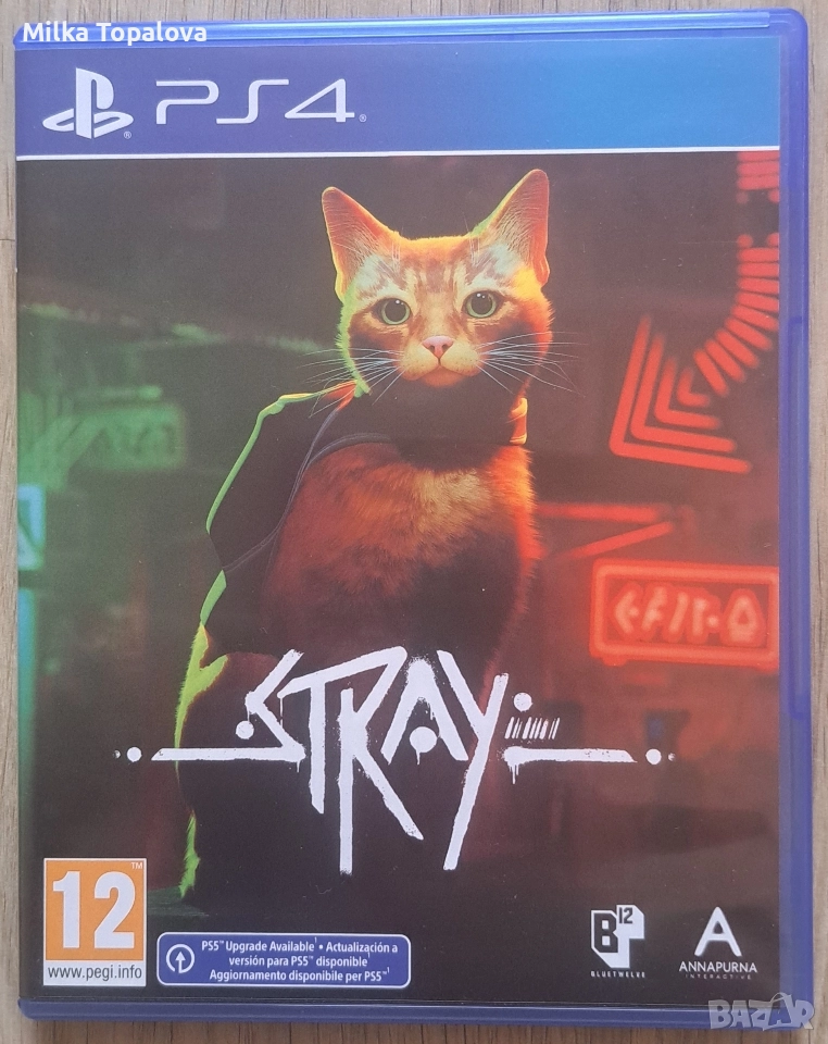 Игра за PS4 - Stray, снимка 1