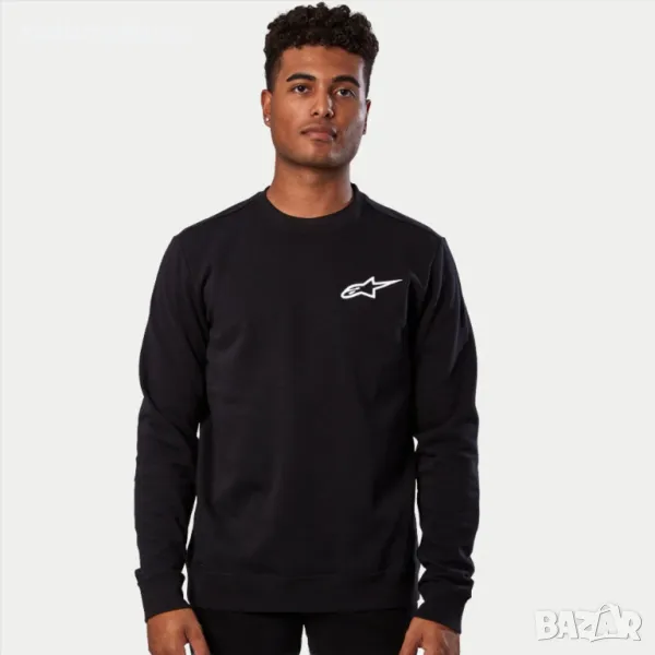 ТОП ЦЕНА Оригинална мото блуза ALPINESTARS CREW ,размер L 52-54 NEW, снимка 1