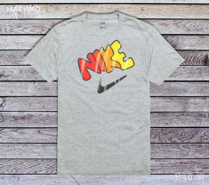 Дамска тениска Nike,тениска Найк в сиво, снимка 1