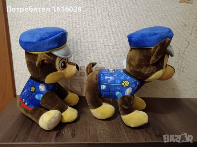Плюшени играчки на Пес Патрул. Чейс,Маршал и Скай., снимка 14 - Плюшени играчки - 49970738