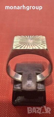 Сребърен пръстен, снимка 7 - Пръстени - 53515687