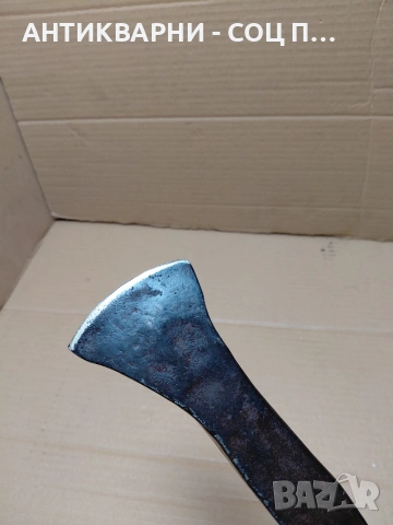 Соц Стара Ръчно Кована Голяма Киркобрадва 2.400кг. НОМЕР 1425., снимка 7 - Антикварни и старинни предмети - 54102218