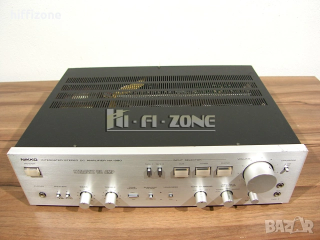 Усилвател  Nikko na-990 , снимка 3 - Ресийвъри, усилватели, смесителни пултове - 53647315