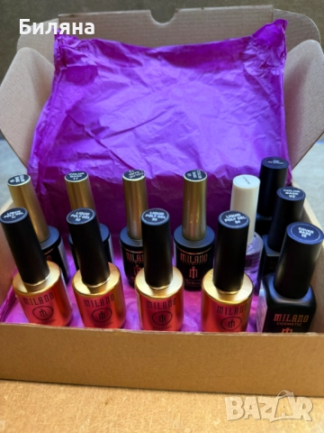 Професионални продукти за маникюр Moon Full & Milano Cosmetic, снимка 2 - Продукти за маникюр - 52507315