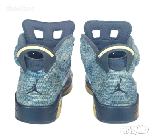 Air Jordan VI Retro Washed Denim CT5350-401, снимка 4 - Кецове - 53659575