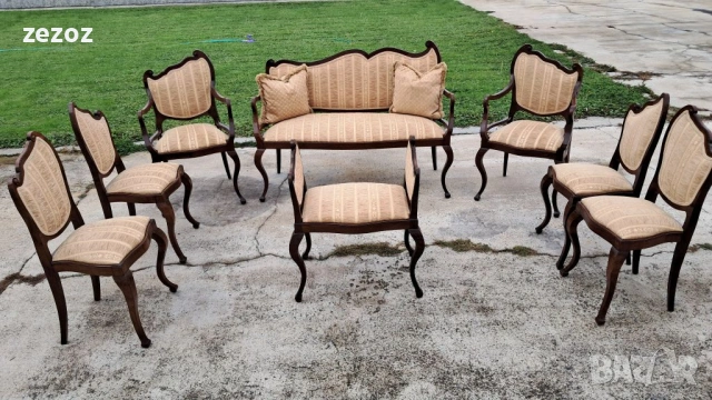 Ретро комплект за трапезария махагон