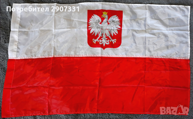 Знаме на Полша. 104х64 см