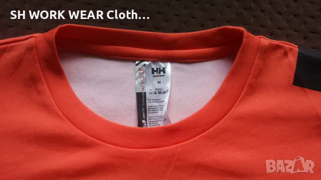 HELLY HANSEN ODENSE Work T-Shirt Orange размер M работна тениска W4-328, снимка 6 - Тениски - 48483675