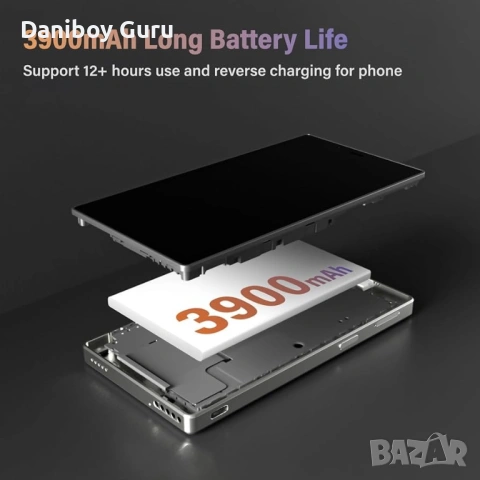 Мобилен рутер GlocalMe G4 Pro, 4G LTE Mobile Hotspot, 5″ сензорен екран, преносим WiFi рутер, снимка 3 - Рутери - 54059759