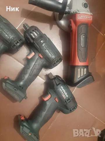Безчеткови гайковерти Метабо и ъглошлайф, снимка 2 - Други инструменти - 50233698