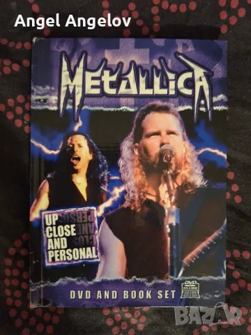 Metallica-dvd and book set цена 20лв , снимка 1