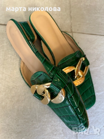 Лачени чехли, снимка 2 - Чехли - 51643418