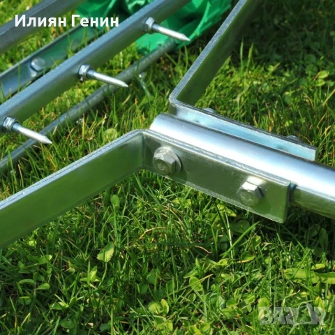 Аератор за тревни площи Outsunny, снимка 6 - Градинска техника - 53730094