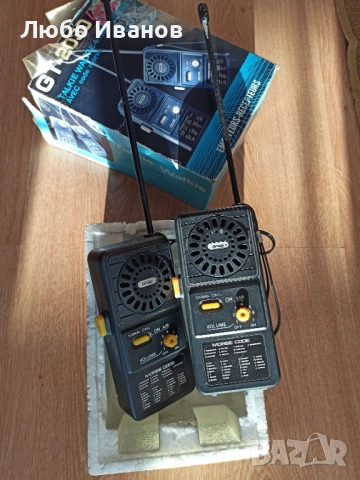Talkie Walkie - 4 transistors, снимка 2 - Електрически играчки - 52787657