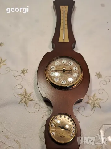 домашна метеорологична станция термометър барометър и влагомер 7/1, снимка 5 - Декорация за дома - 49670338