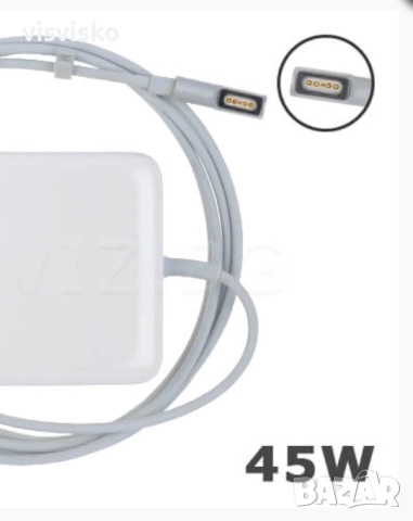 Зарядно A1436 за лаптоп 45W 14.85V 3.05A (magsafe 2) - apple air