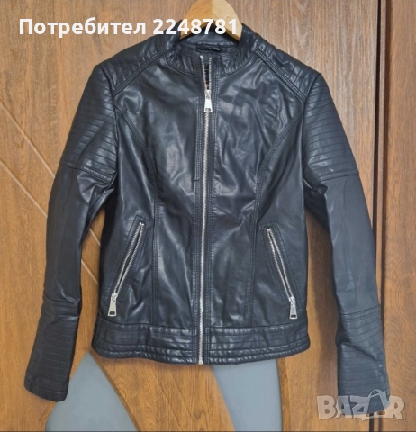 Дамско кожено яке