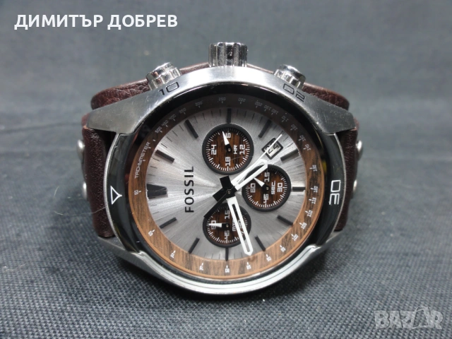 МЪЖКИ ЧАСОВНИК FOSSIL COACHMAN CH2565 ХРОНОГРАФ, снимка 2 - Мъжки - 53260179