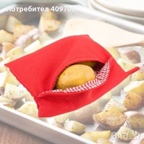 Джоб за приготвяне на картофи Potato Express в микровълнова фурна, снимка 8 - Други - 45522236