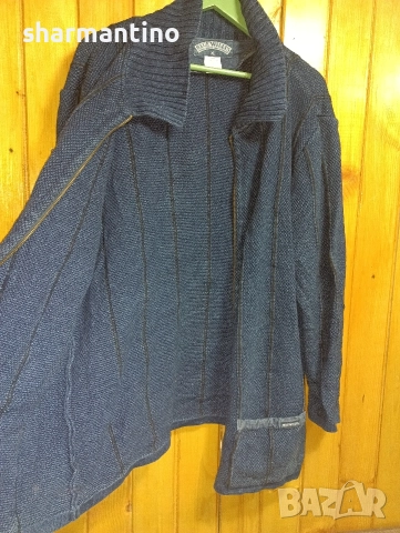 Мъжка жилетка Denim с цип XL - 6 лв, снимка 5 - Блузи - 52550186