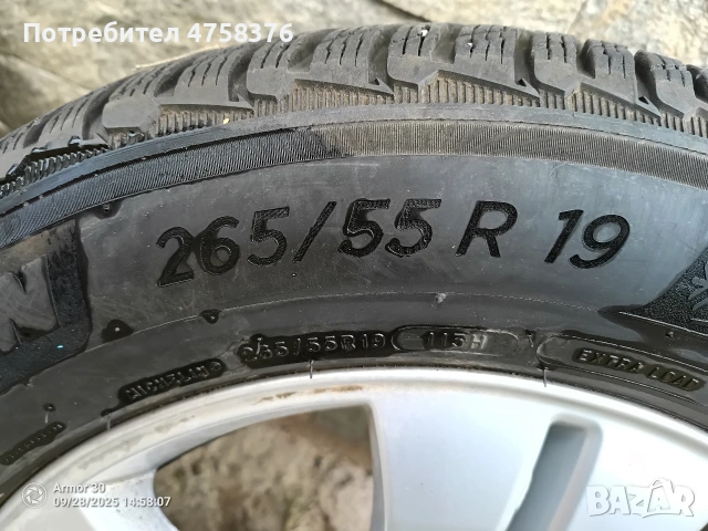 оригинални джанти за Мерцедес ML w164.за GL, снимка 5 - Гуми и джанти - 54128353