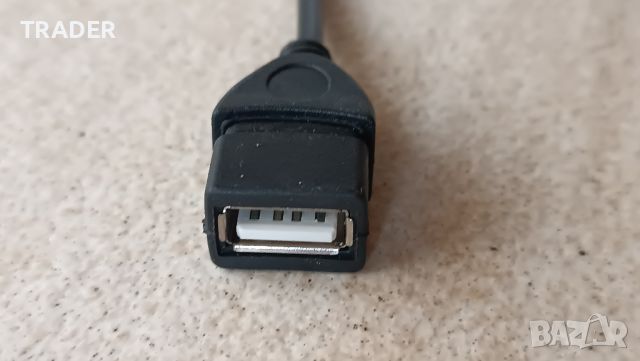 Кабел  USB A женски - Micro USB мъжки, 0.2 метра, снимка 7 - USB кабели - 31452459