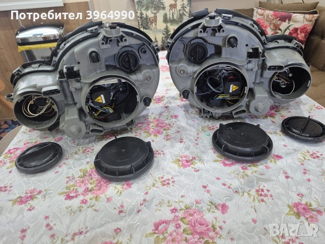 Кристални Оригинални Неразличими от нови КСЕНОНОВИ фарове за Мерцедес С клас W203 спорт купе , снимка 5 - Части - 53416407