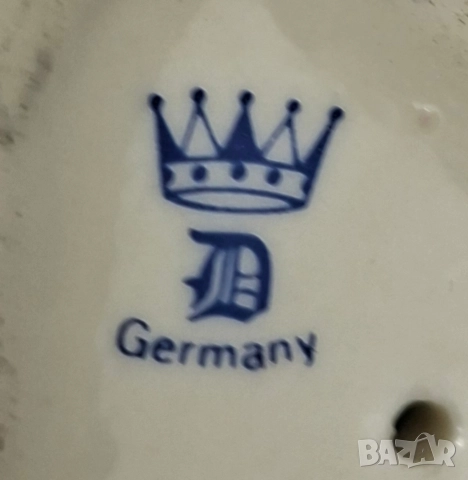 Порцеланова балерина с розова рокля - Sandizell, Dresden, снимка 6 - Статуетки - 52838618