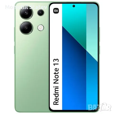 Xiaomi Redmi Note 13 4G 128GB / 6 + 2 GB Green

, снимка 1 - Xiaomi - 48452939