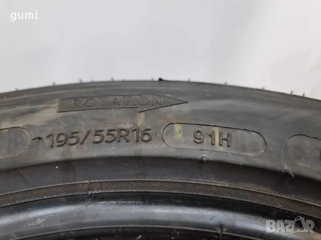 2бр зимни гуми 195/55/16 MICHELIN L01442 , снимка 4 - Гуми и джанти - 47252698