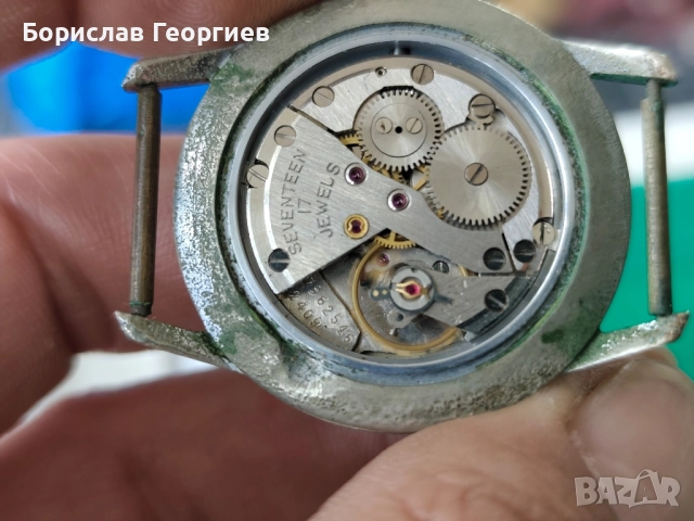 Механичен часовник Poljot 17 jewels, снимка 5 - Мъжки - 52388735