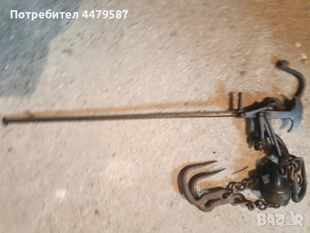 Кантар паланца 40 кг, снимка 6 - Антикварни и старинни предмети - 52042314