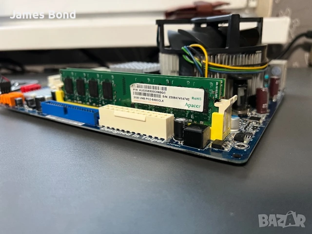 Дъно + Q6600 + 4GB RAM, снимка 3 - Дънни платки - 51251929